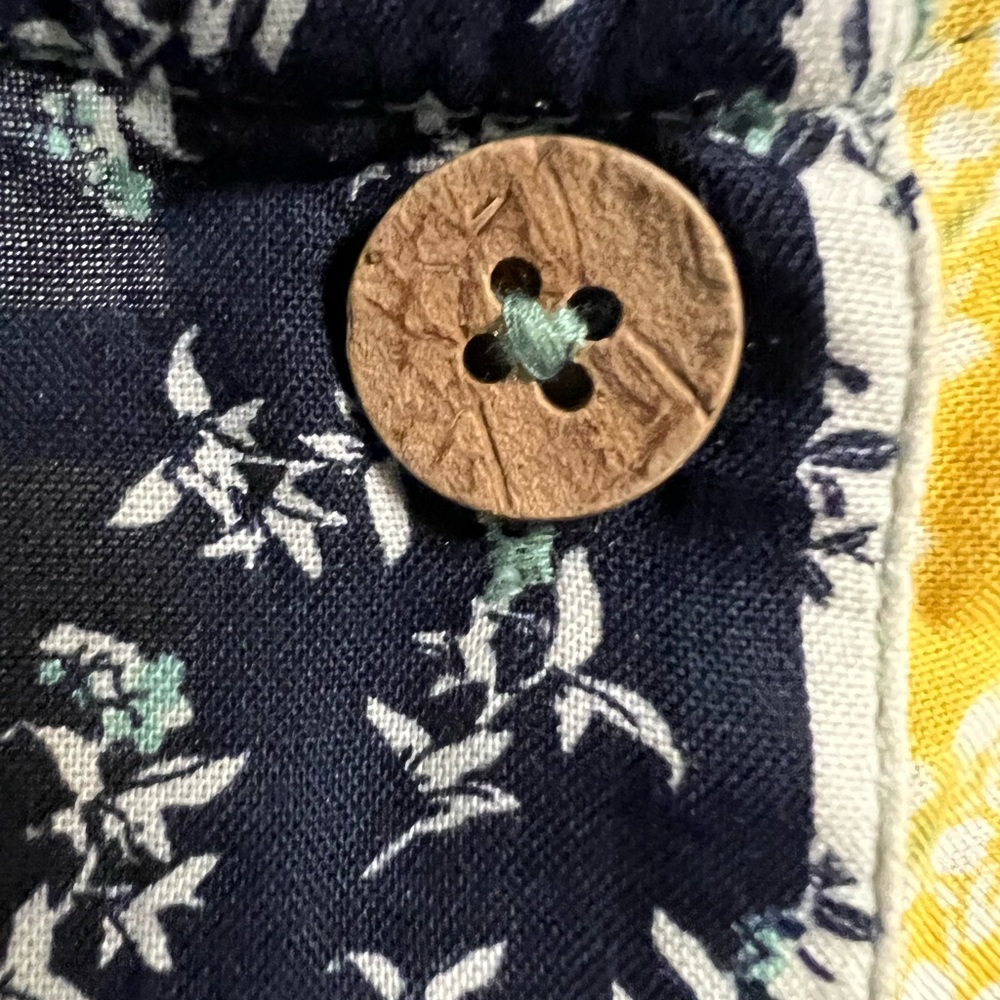 Roxy Button Down Dress Size Medium - image 7